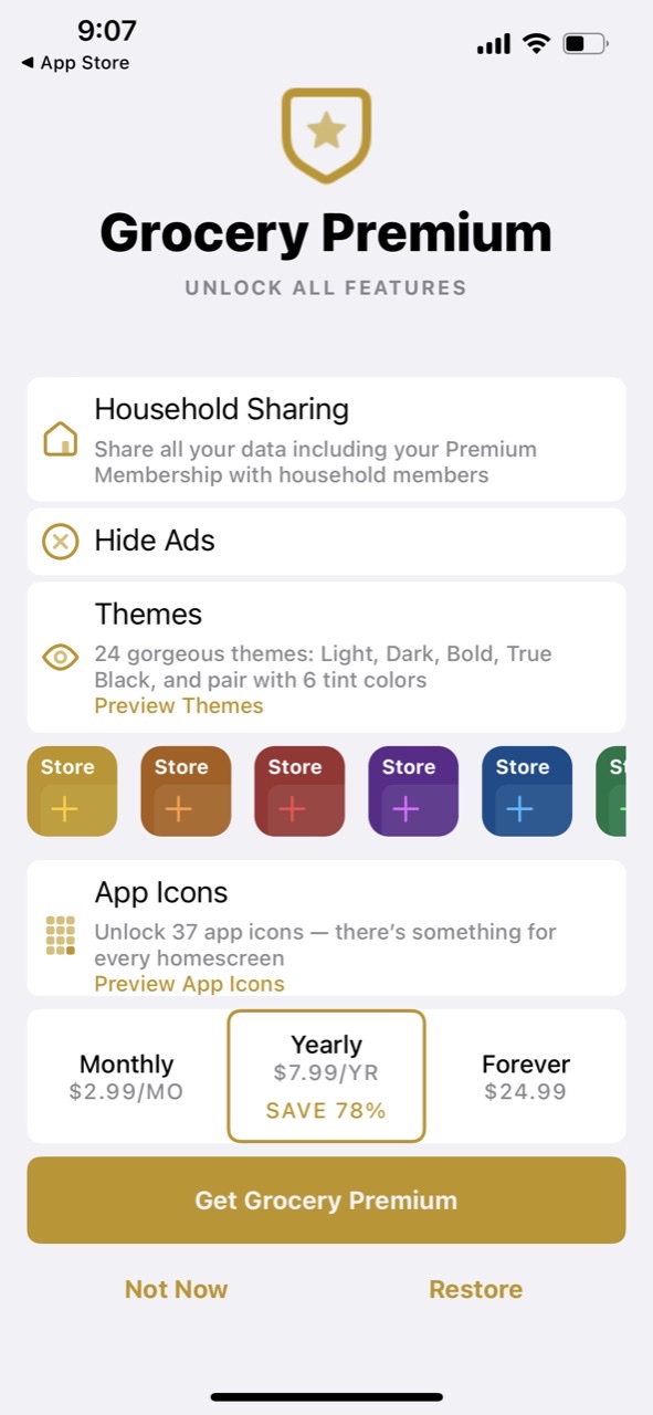 Grocery - Smart Shopping List