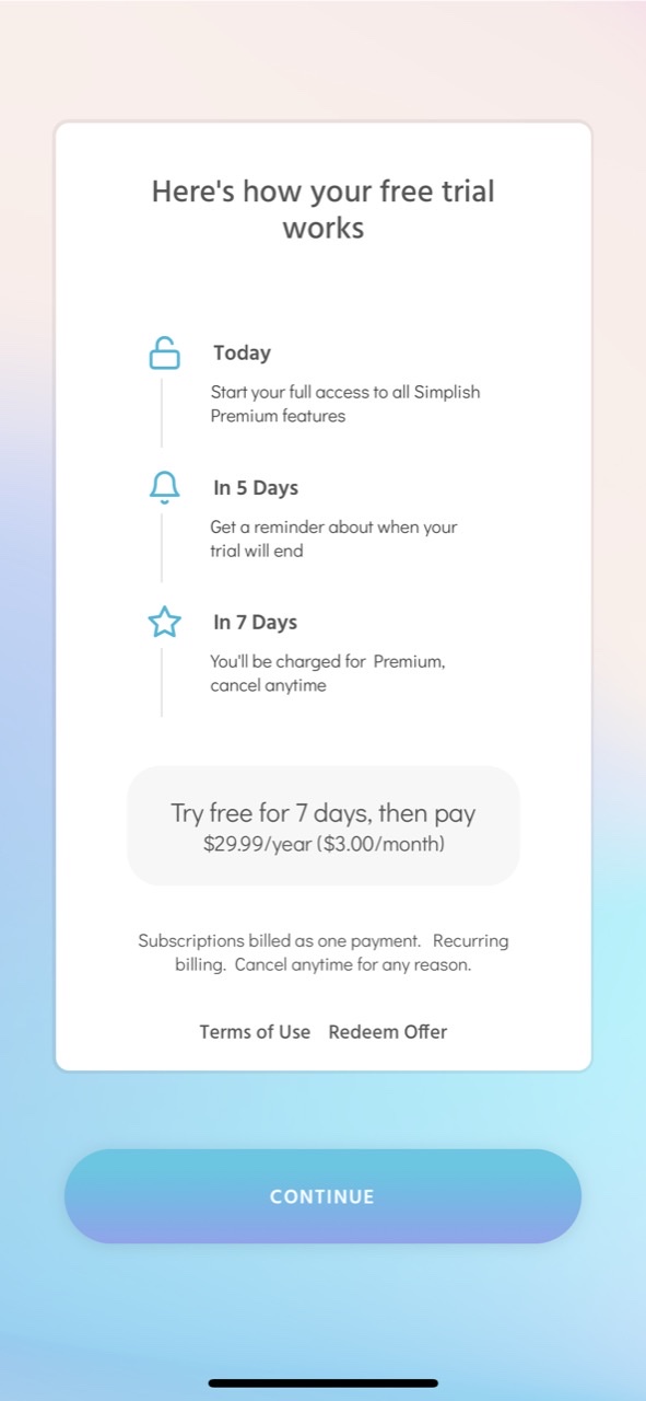 Simplish Planner & To Do List