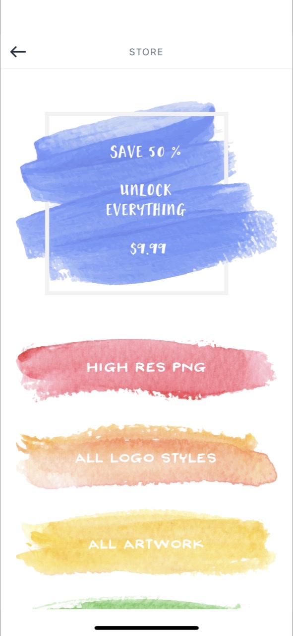 Watercolor Logo Maker: Creator