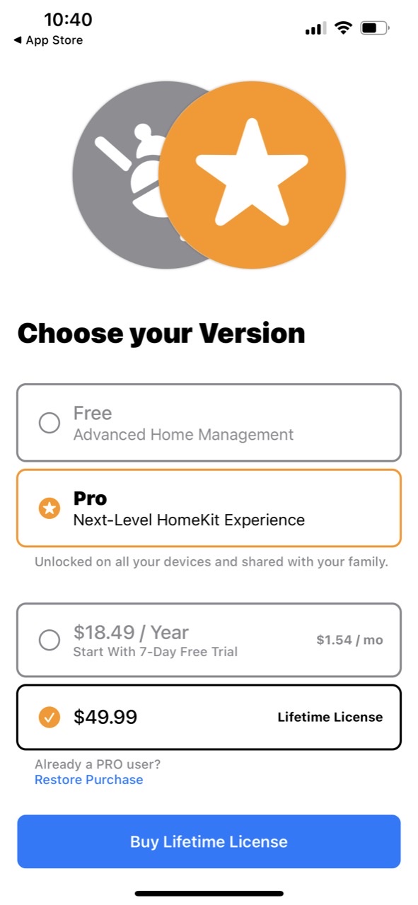 Controller for HomeKit