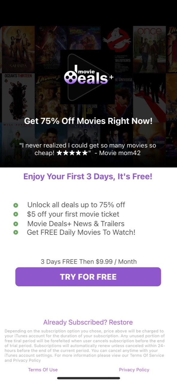 Movie Deals+ Watch Movies & TV