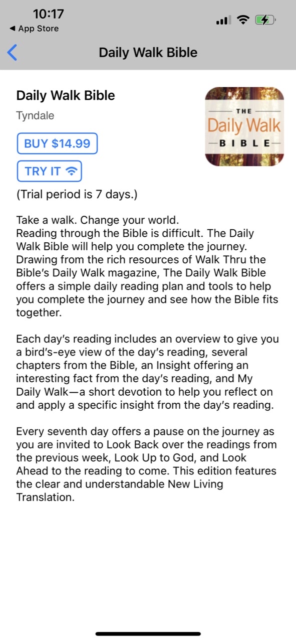 Tyndale Bibles App