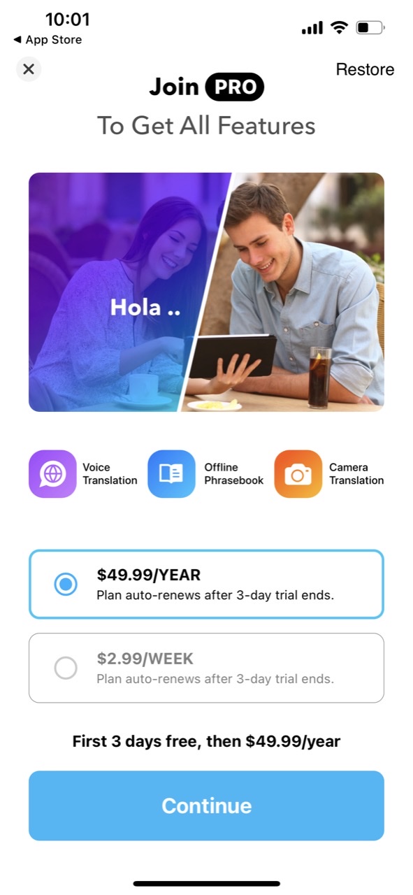 Translator : Translate Voice