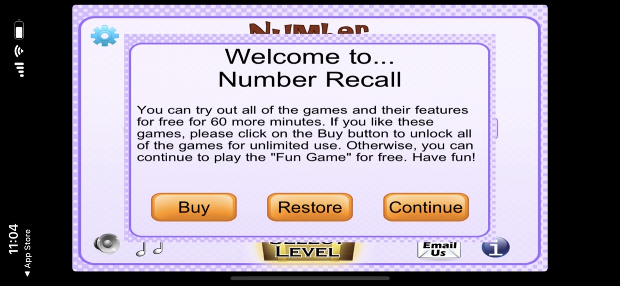 Number Recall - Memory Trainer