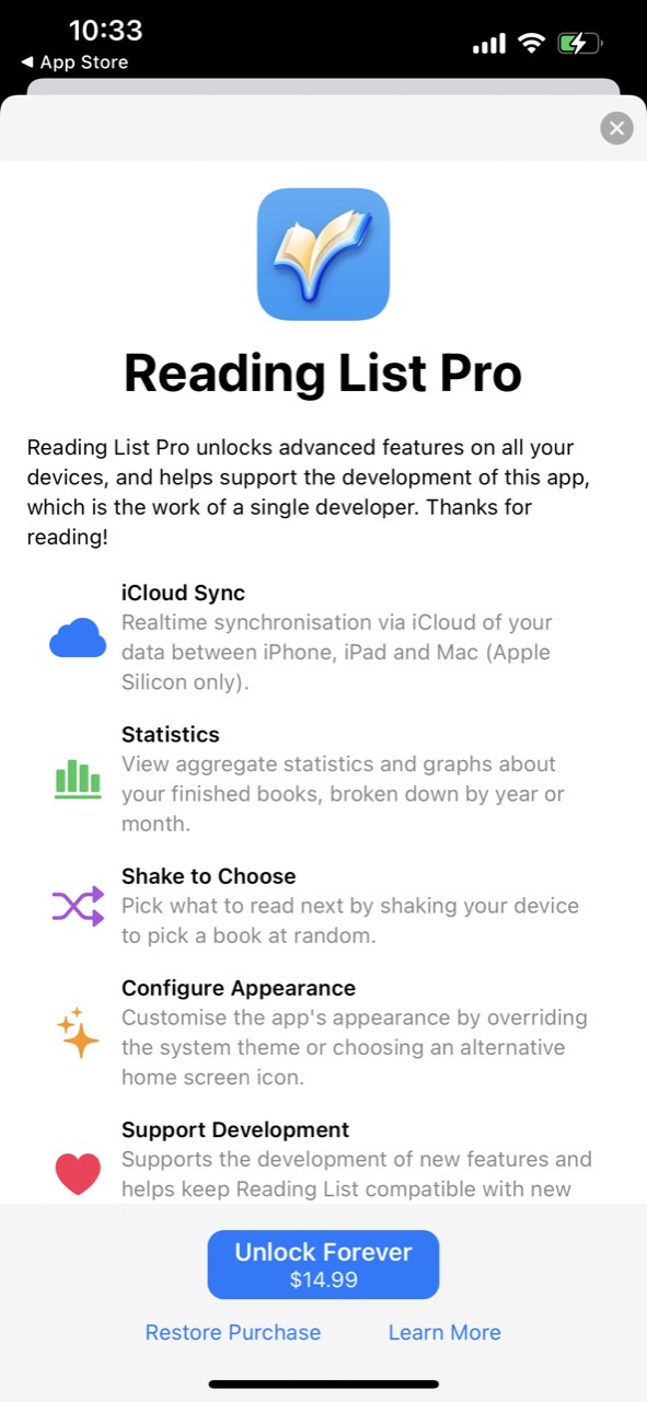 Reading List: Book Tracker