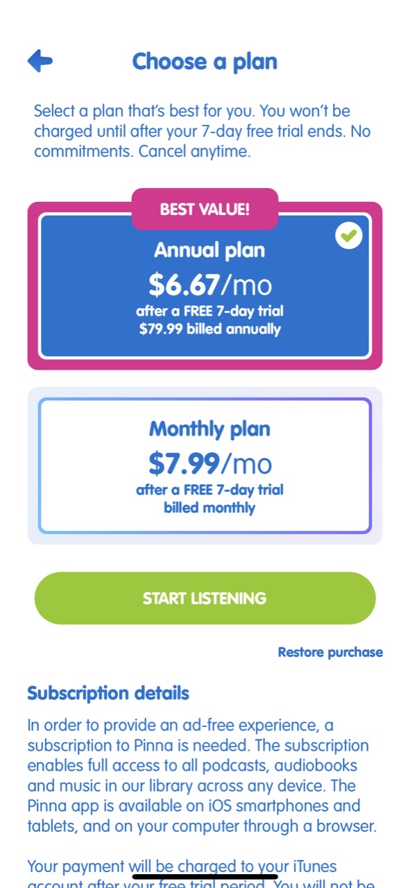 Pinna: Podcasts & Audiobooks