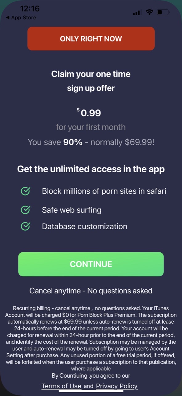 Porn Block Plus