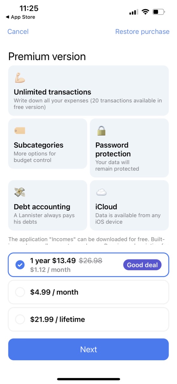 Income and Expense Tracker