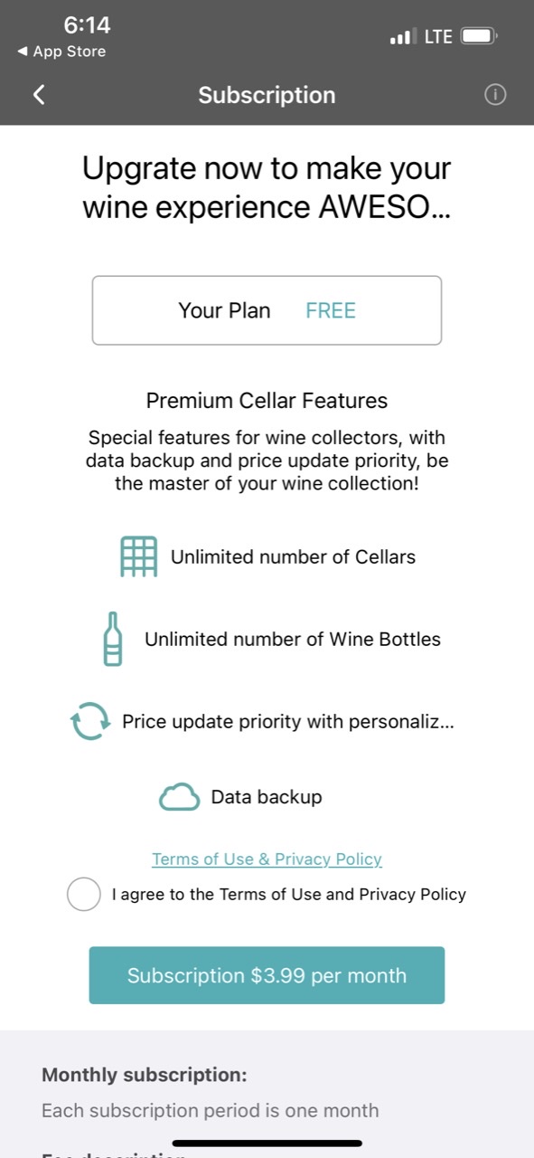CellWine: Scan, Save, Share