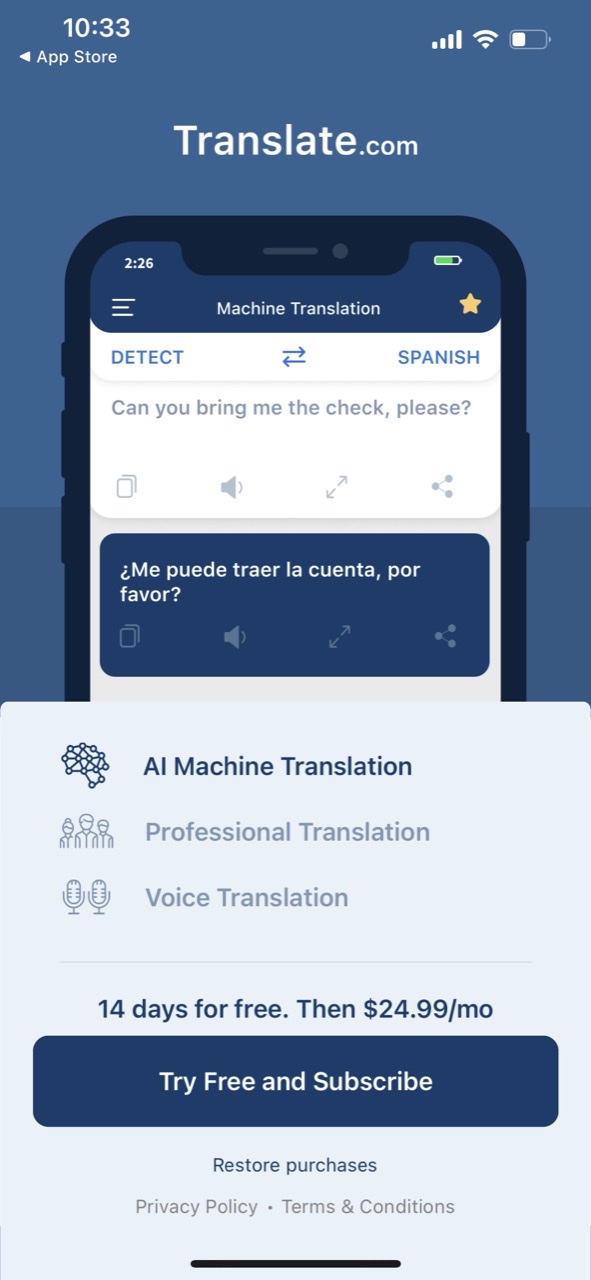 Translate.com Platinum