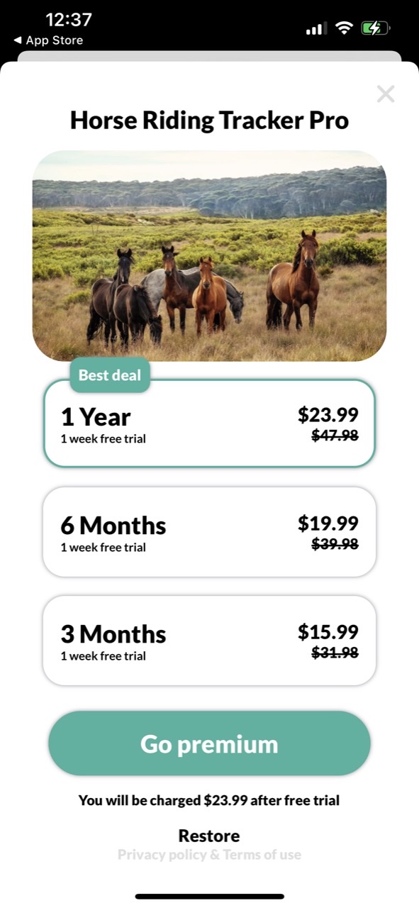 Horse Riding Tracker
