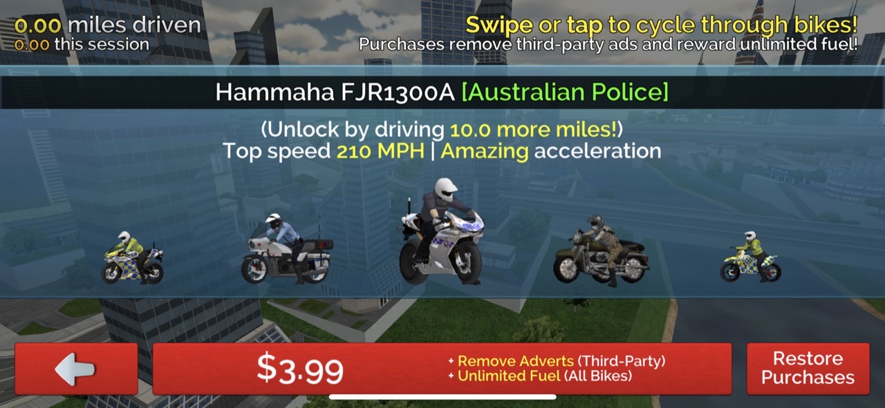 Police Motorbike Simulator 3D