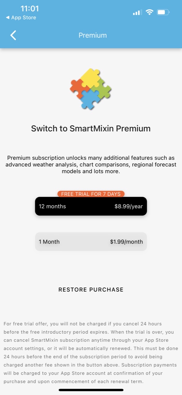 SmartMixin Weather