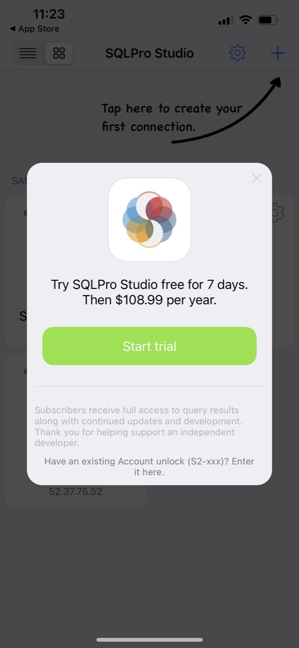 SQLPro Studio database client