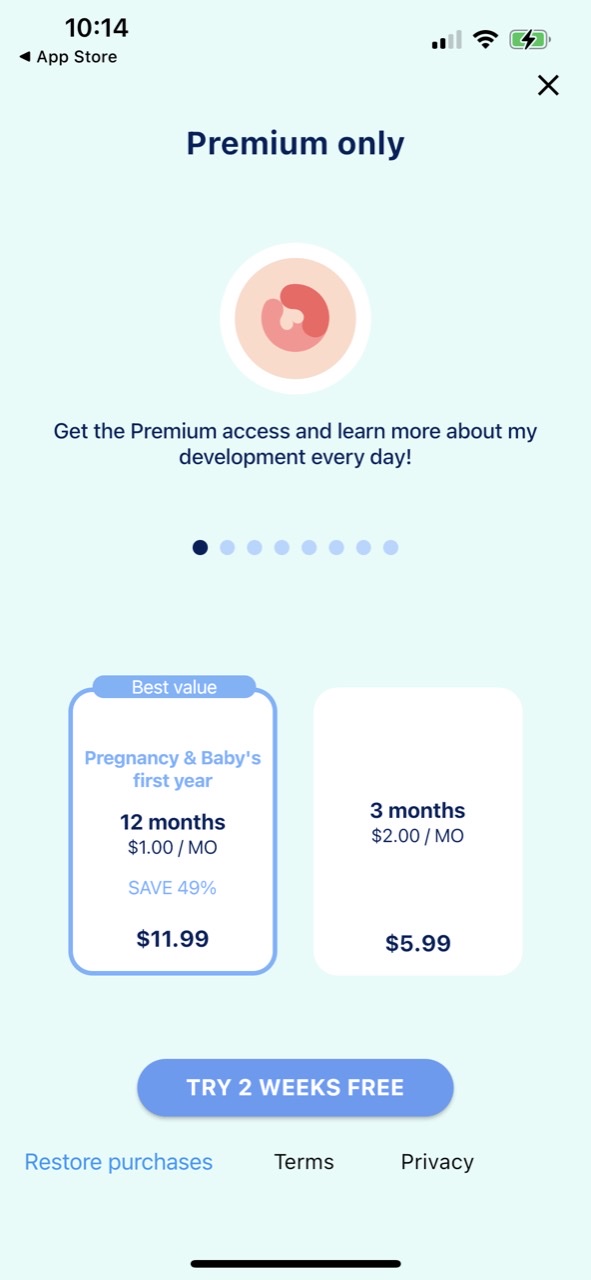 HiMommy Pregnancy Tracker App