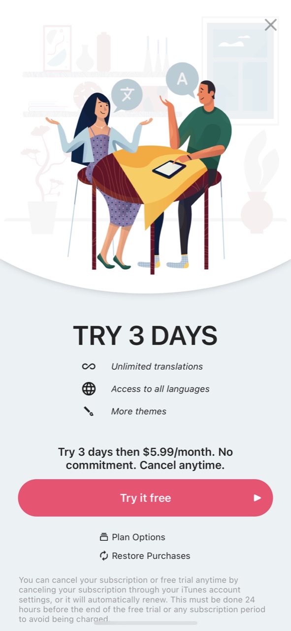 Translator X: Text Voice Photo