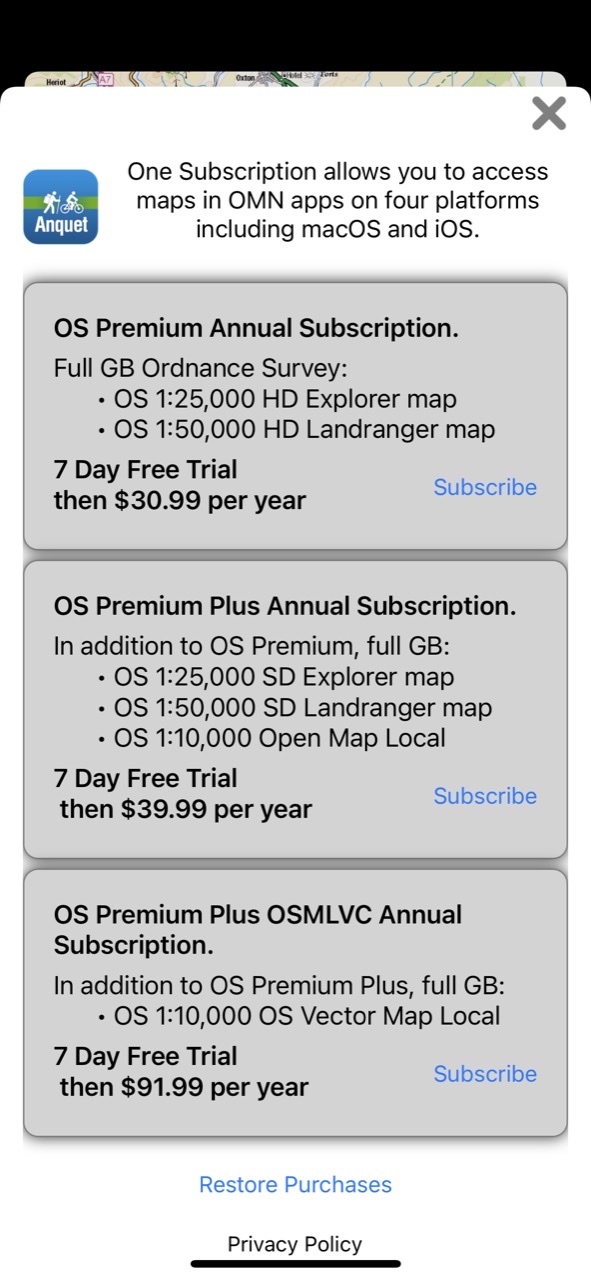 OMN - Outdoor Map Navigator
