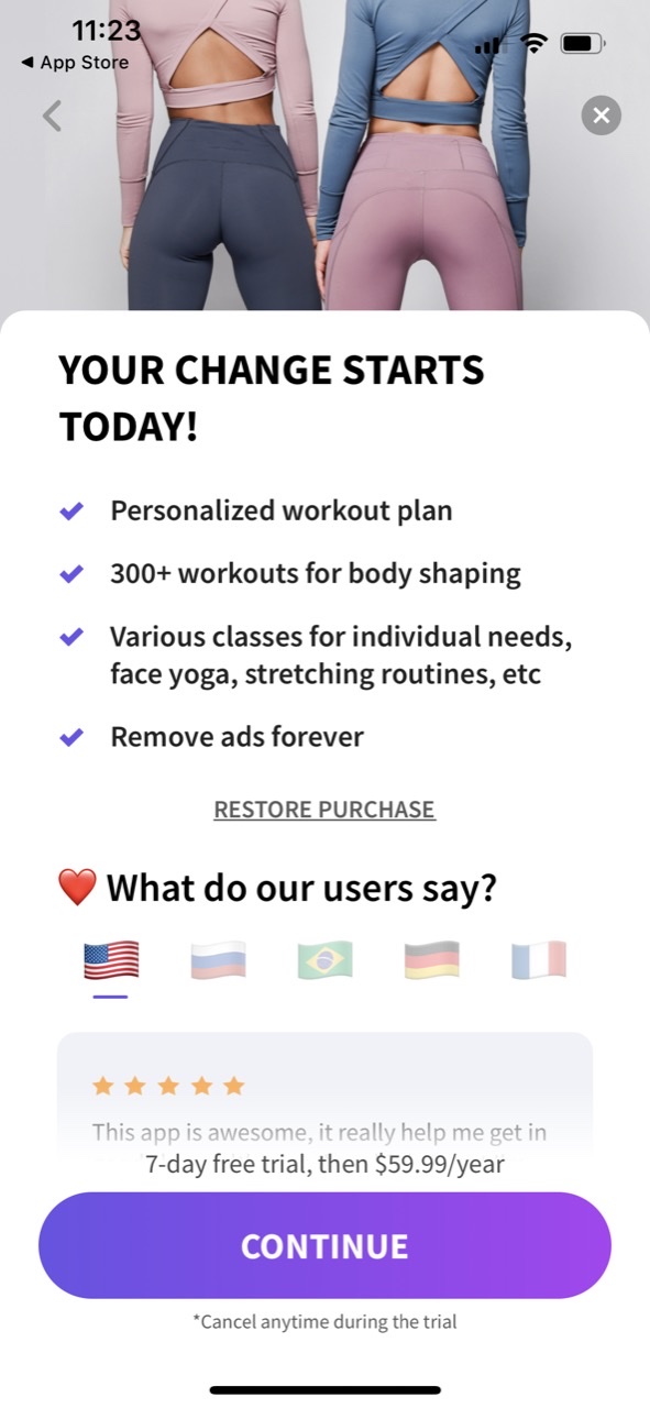 Female Fitness - Fit at Home