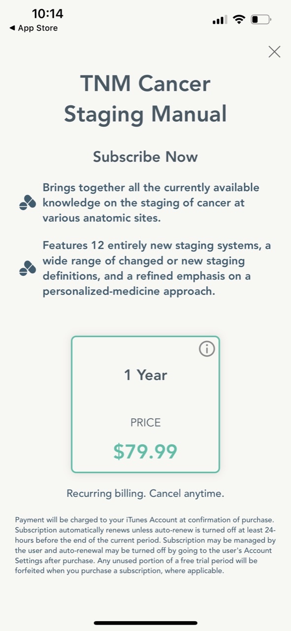 TNM Cancer Staging System