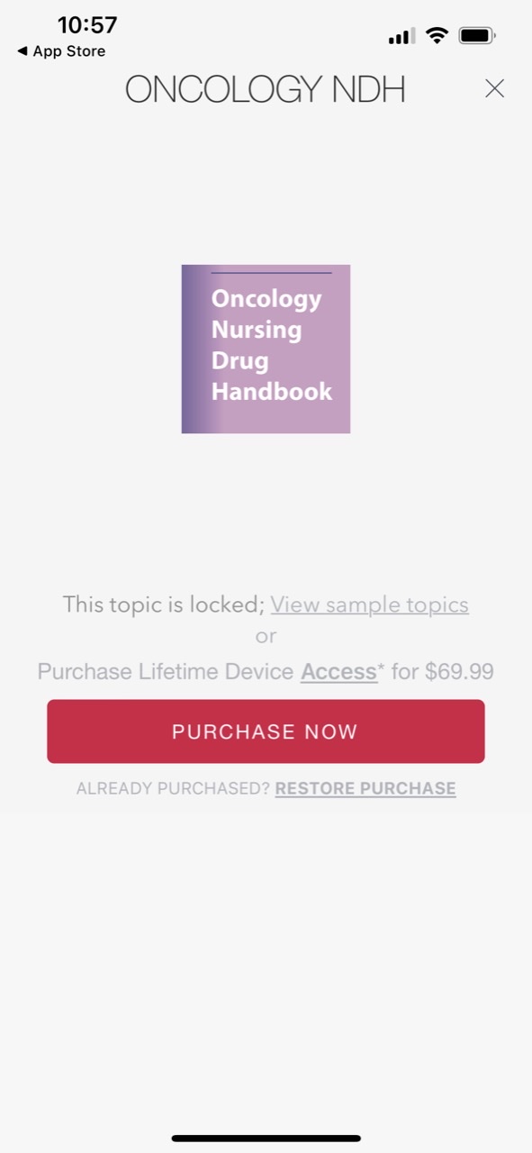 Oncology Nursing Drug Handbook