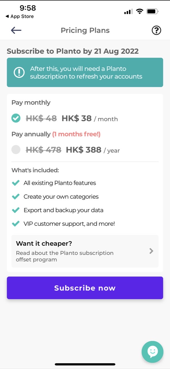 Planto - HK #1 Money Tracker