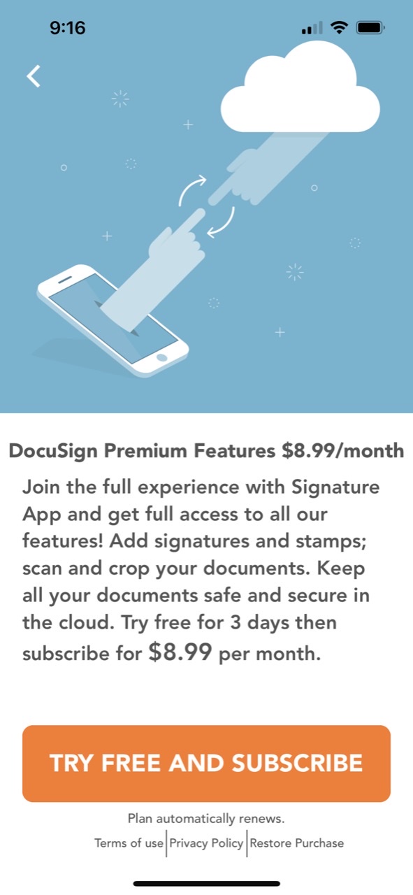 E-Signature & Document Scanner
