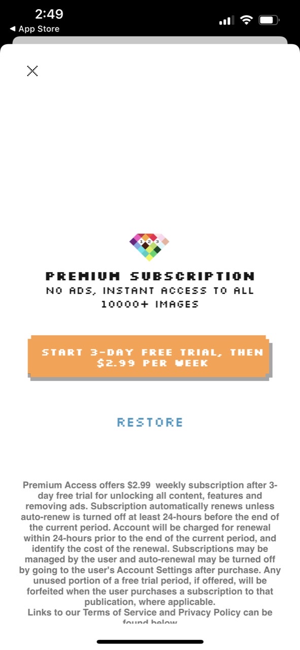 Color By Number! Pixel Art