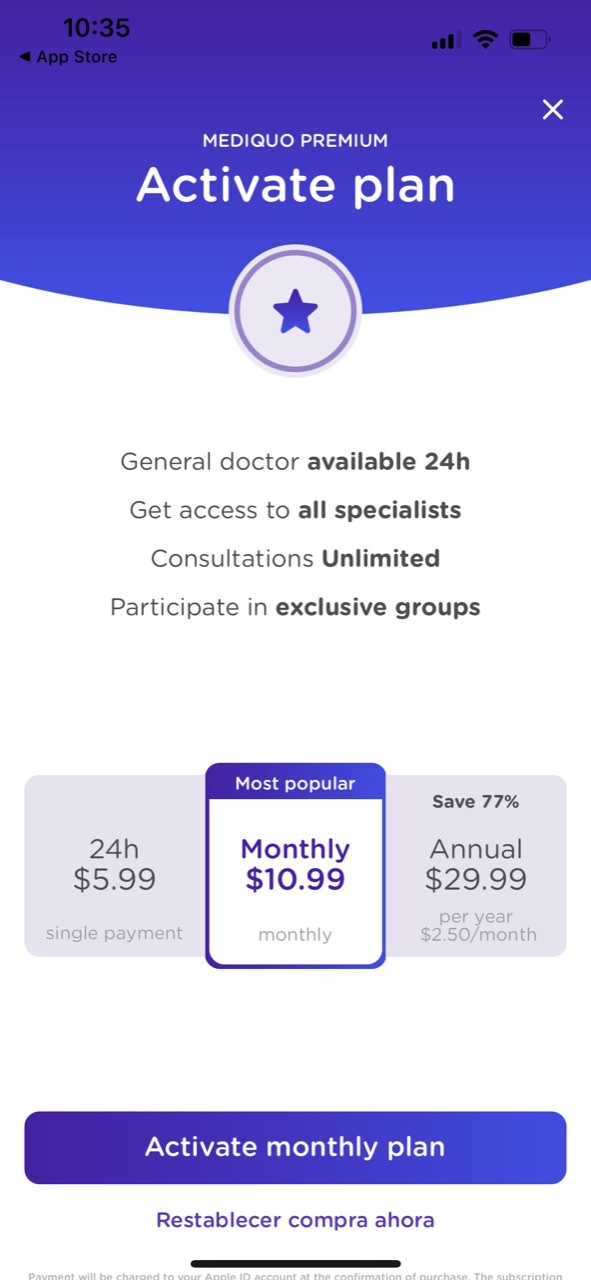 mediQuo - chat consulta médica