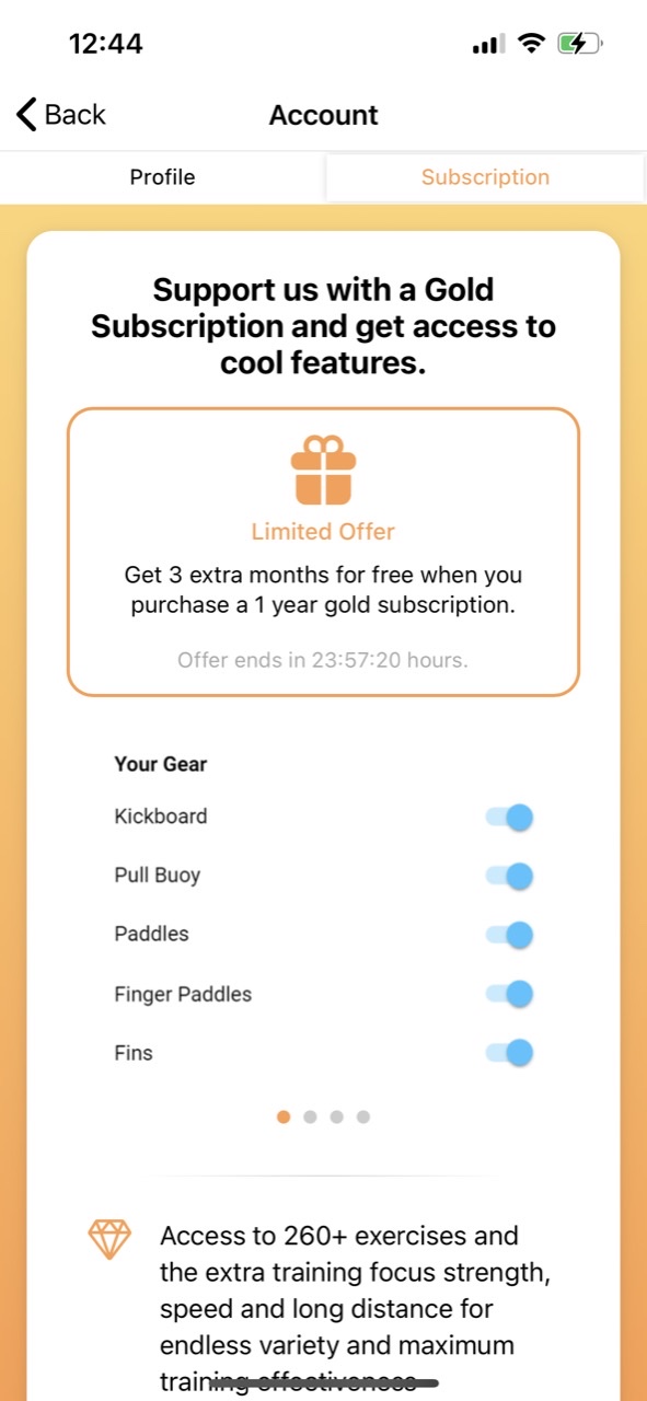 Swim Coach - Workout App
