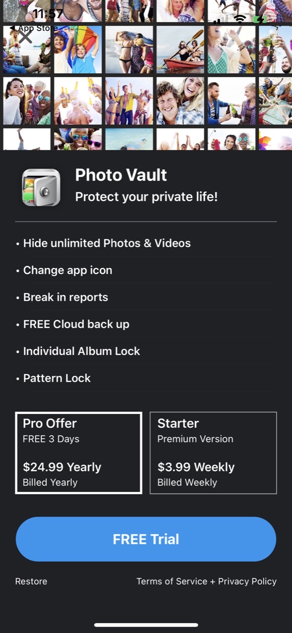 App Lock · Secret Photo Vault