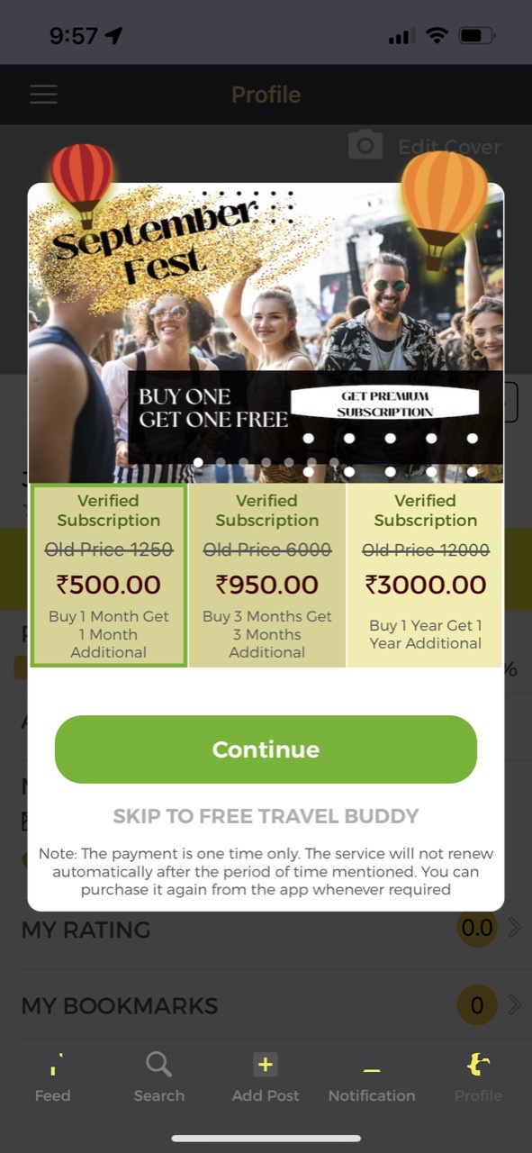 Travel Buddy: A Social Network