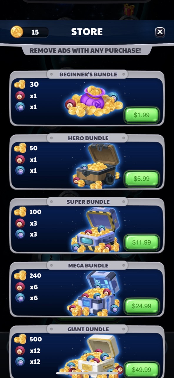 Bubble Heroes Galaxy
