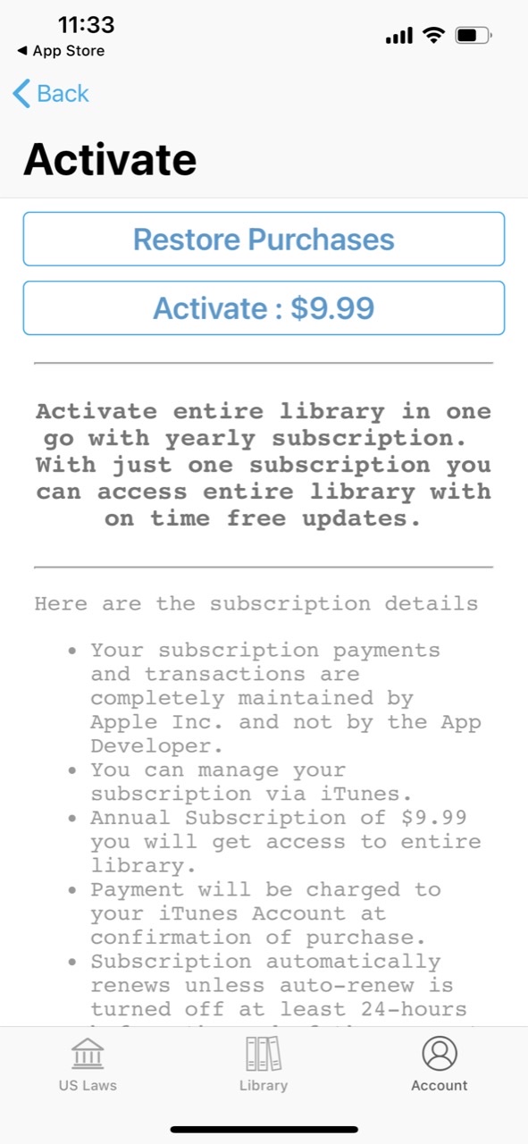 US Laws, State Law Library