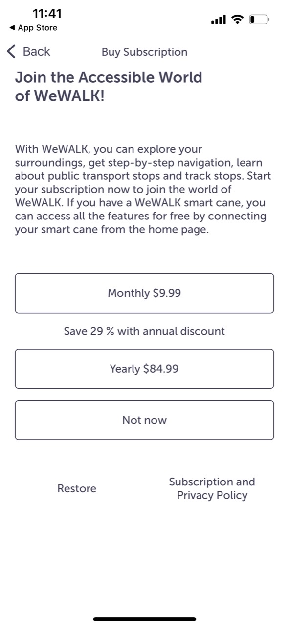 WeWALK - Smart Map