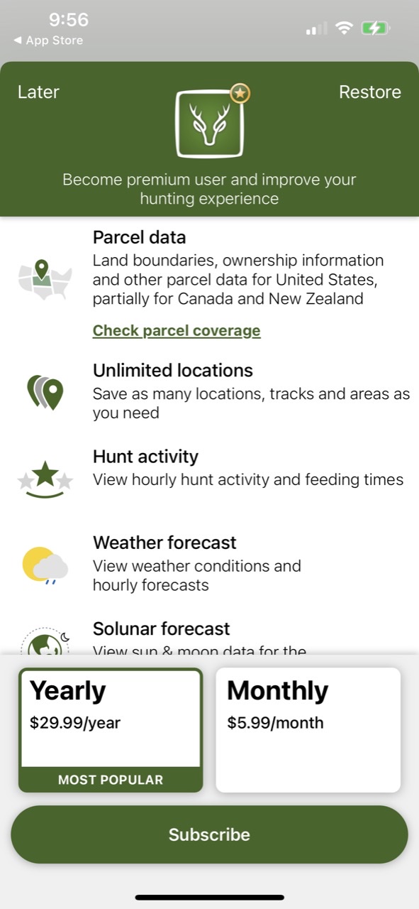 Hunting Points: Deer Hunt App