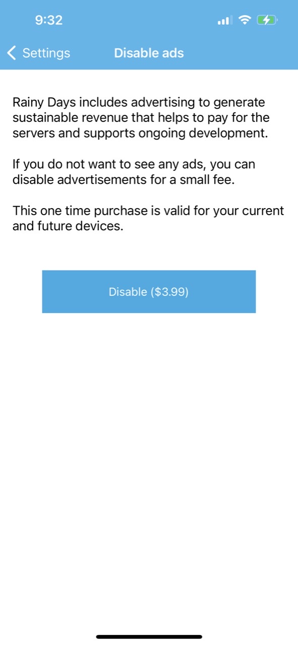 Rainy Days Rain Radar