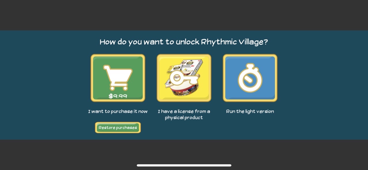 Learn music: Rhythmic Village