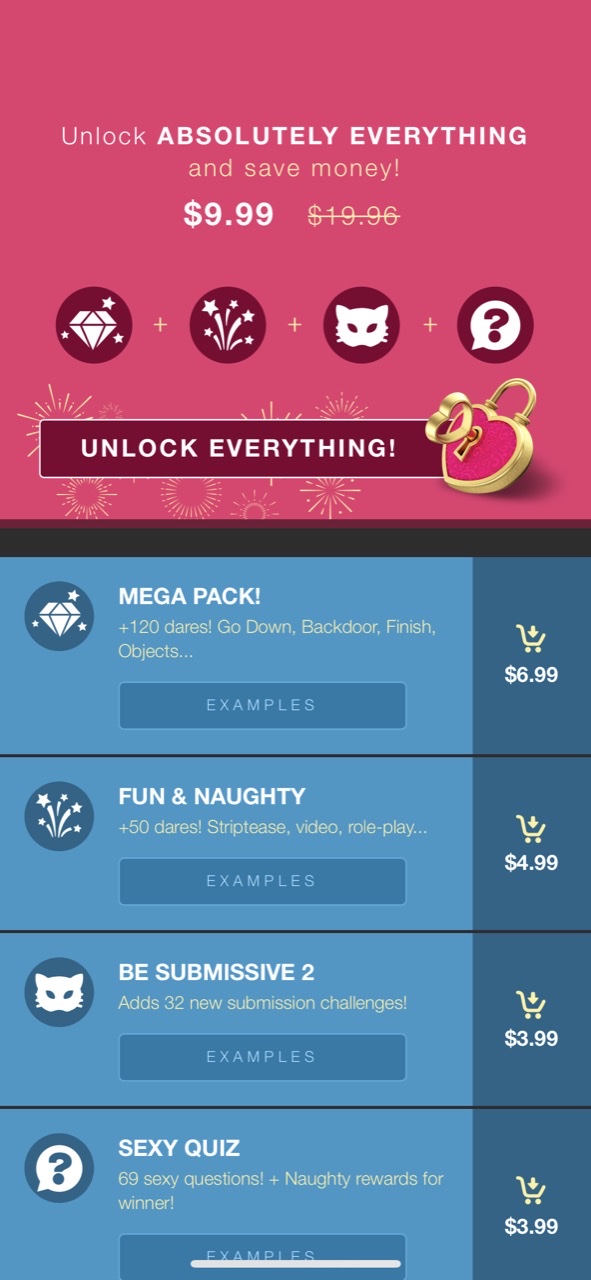 Sex Game for Couple : Naughty!