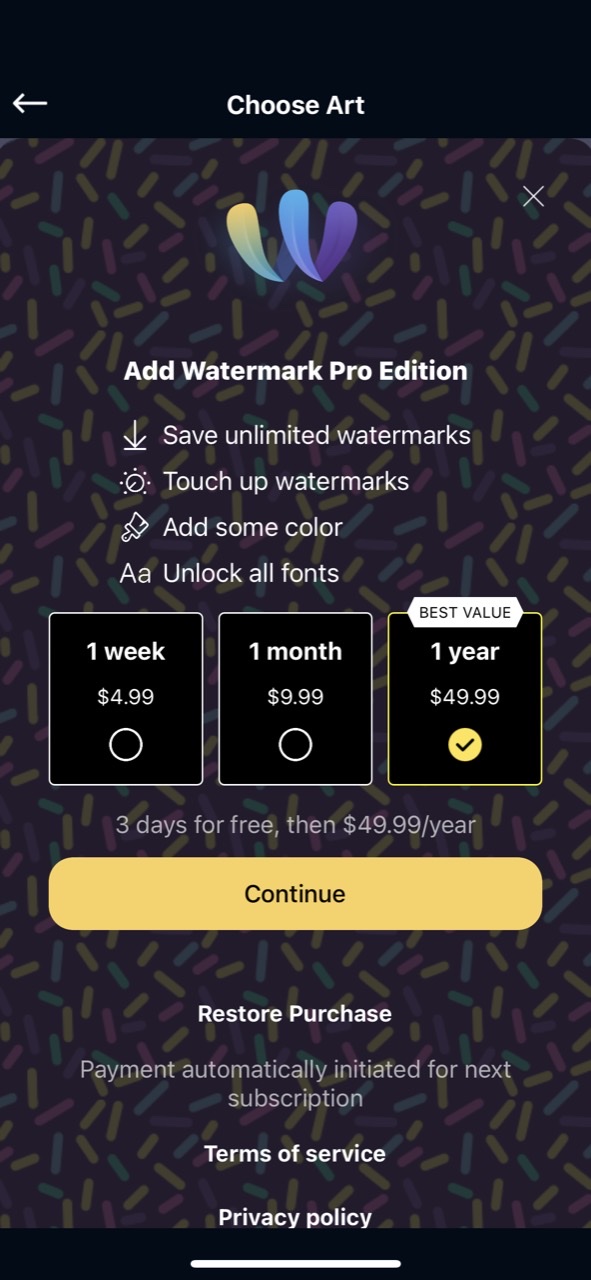 Add Watermark: Photos & Text