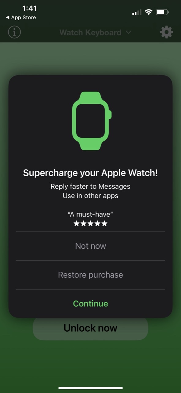 FlickType - Watch Keyboard