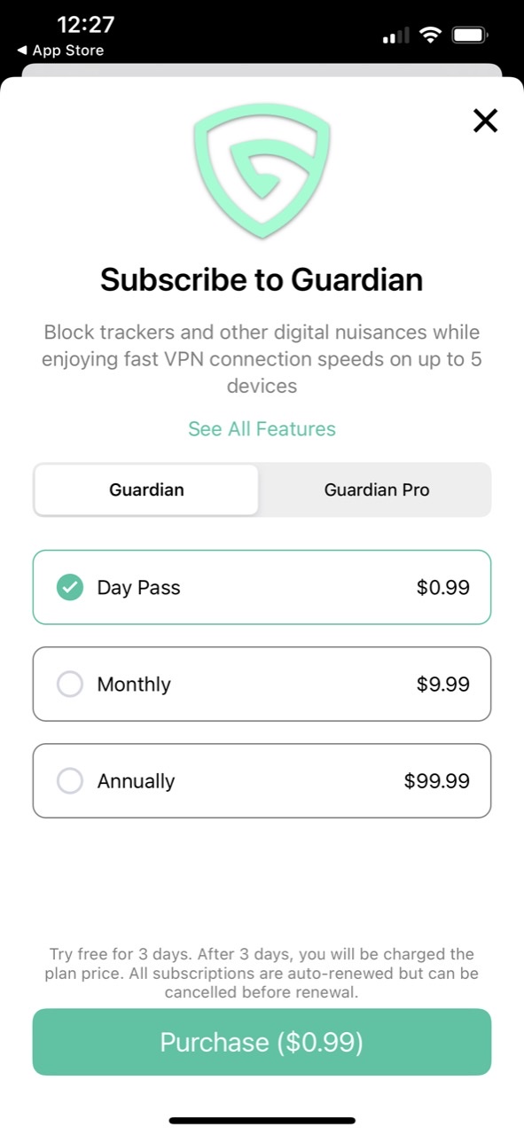 Guardian Firewall + VPN