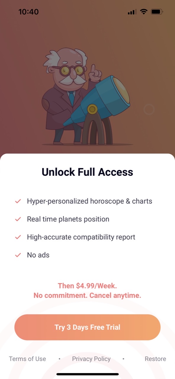 Daily Horoscope App 2024
