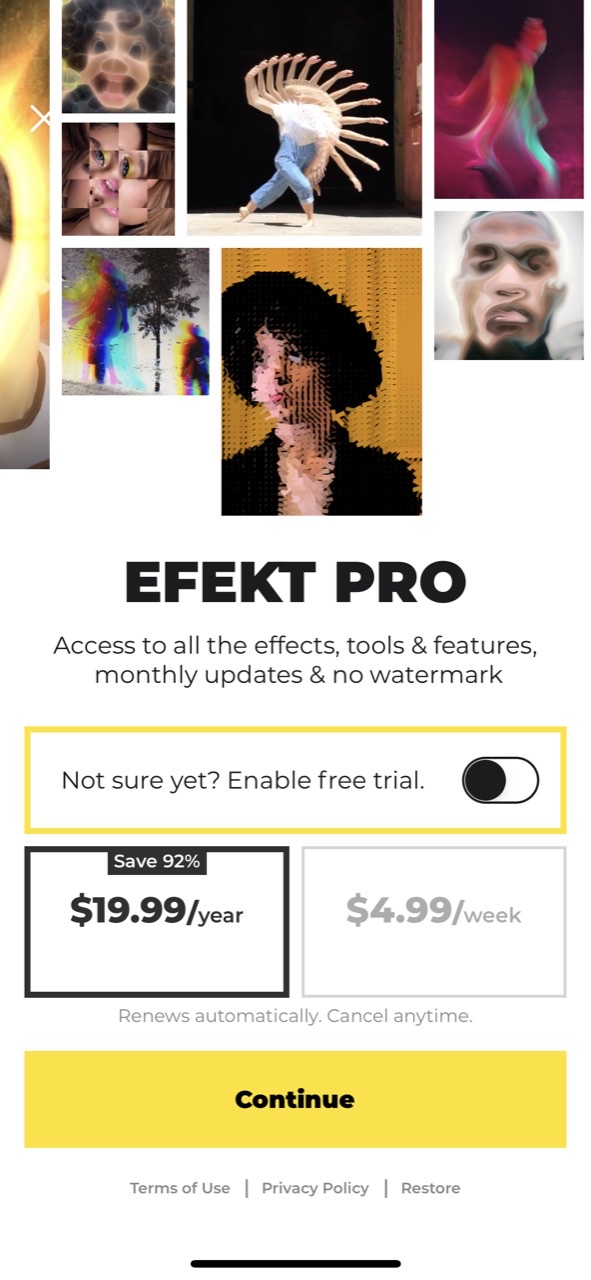 EFEKT Video Effects & Filters