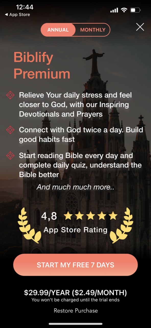 Daily Bible Verse - Biblify