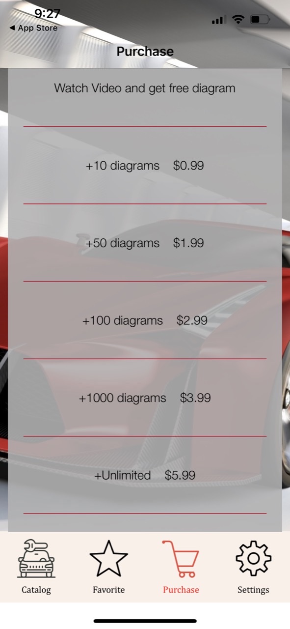 Parts for your car Infinit...