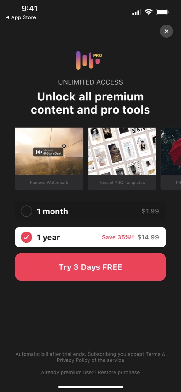 Storybeat: Reels & Story Maker