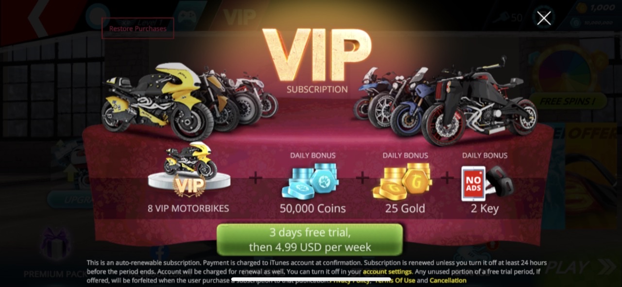 Motor Bike: Xtreme Races