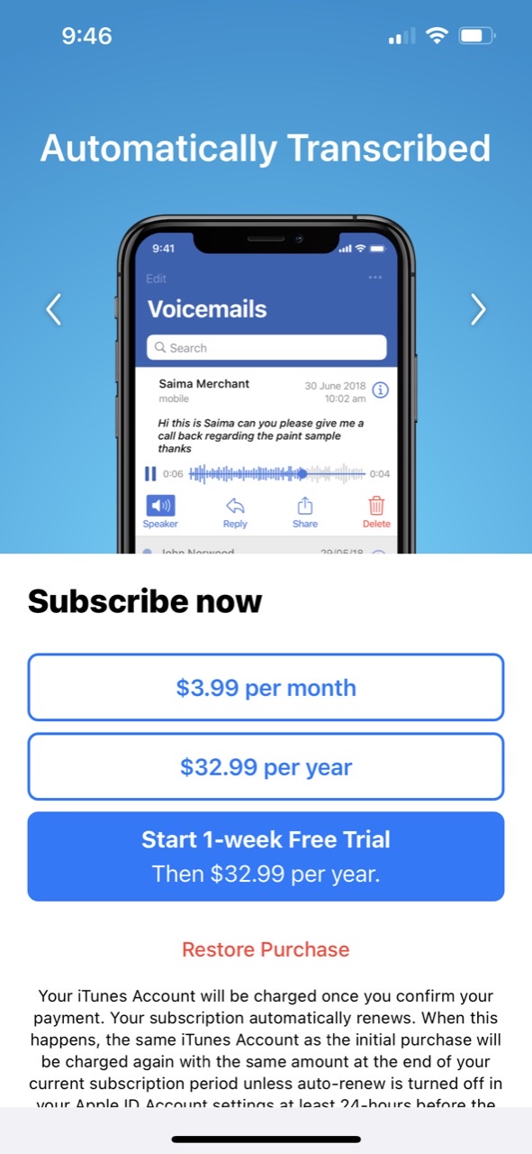 World Voicemail