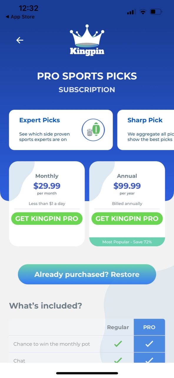 Sports Betting Picks - KingPin