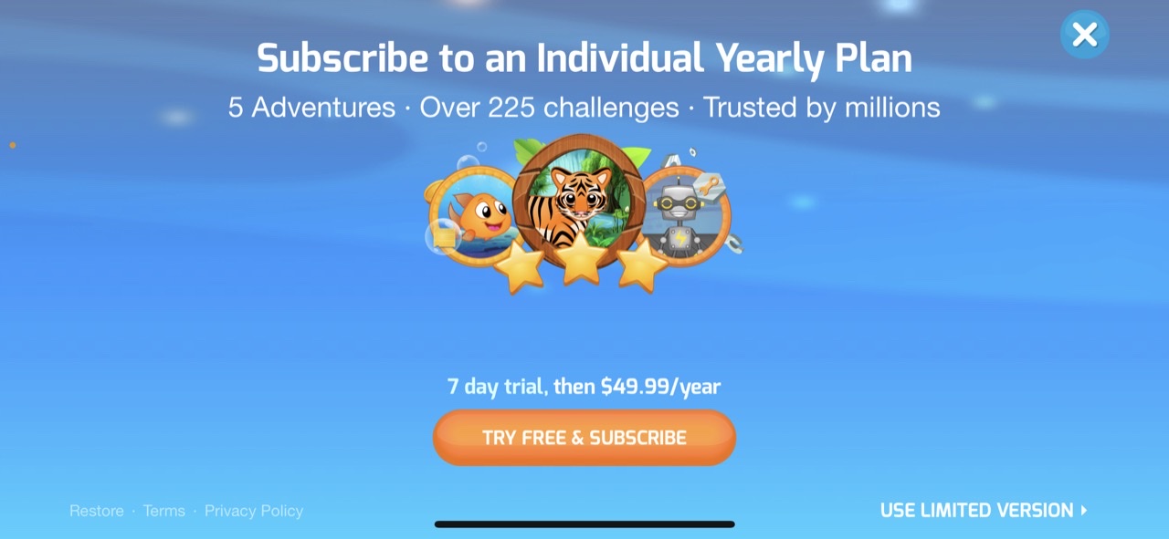 Tynker Junior: Coding for Kids